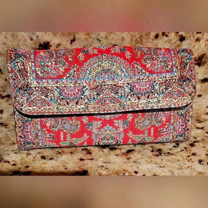 Boho Handmade Trifold  Wallet